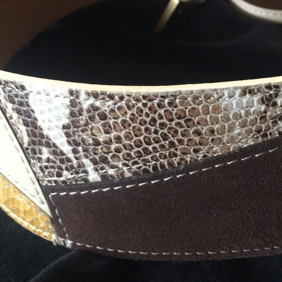 Genuine leather tie belt - Picture 7 of 9